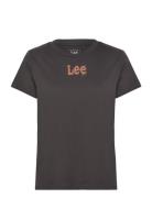 Small Lee Tee Tops T-shirts & Tops Short-sleeved Black Lee Jeans