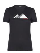 Valeria Graphic T-Shirt Tops T-shirts & Tops Short-sleeved Black J. Lindeberg
