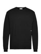Dima Long Sleeve T-Shirt Tops Sweatshirts & Hoodies Sweatshirts Black Soulland