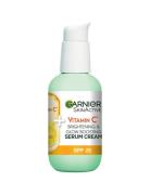Vitamin C* 2 In 1 Brightening Serum Cream Serum Ansigtspleje Nude Garnier