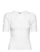 Onllive Love 2/4 Pufftop Jrs Noos Tops T-shirts & Tops Short-sleeved White ONLY
