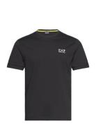 T-Shirt Tops T-Kortærmet Skjorte Black EA7