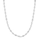 Herringb Twisted Necklace Accessories Jewellery Necklaces Chain Necklaces Silver Syster P
