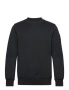 Hartsfield Crew Tops Sweatshirts & Hoodies Sweatshirts Black Moose Knuckles