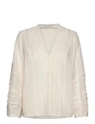 Mallani Blouse Tops Blouses Long-sleeved White Second Female