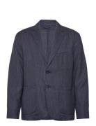 Jacket Suits & Blazers Blazers Single Breasted Blazers Blue United Colors Of Benetton