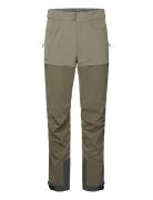 Bekkely Hybrid Pnt Dk Greenmud/Greenmud S Sport Sport Pants Green Bergans