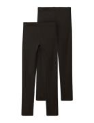 Nkfvivian 2P Legging L Noos Bottoms Leggings Black Name It