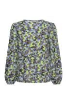 Frmerla Bl 1 Tops Blouses Long-sleeved Green Fransa