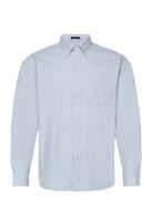 Rel Dreamy Oxford Shirt Tops Shirts Casual Blue GANT