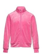 Kogrebel Velvet L/S Highneck Swt Tops Sweatshirts & Hoodies Sweatshirts Pink Kids Only