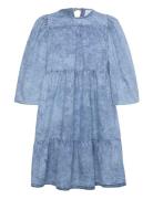 Mseloise Short Dress Kort Kjole Blue Minus