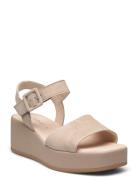 Wedge Sandal Shoes Summer Shoes Platform Sandals Beige Gabor