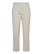 Classic Lady - Classic Wool Blend Bottoms Trousers Straight Leg Grey Day Birger Et Mikkelsen