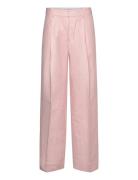 Jesabelle Solid, 1768 Structured Co Bottoms Trousers Suitpants Pink STINE GOYA