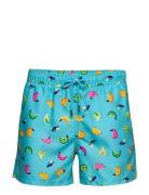 Banana Swim Shorts Badeshorts Blue Happy Socks