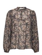 Shirt Tops Blouses Long-sleeved Multi/patterned Sofie Schnoor