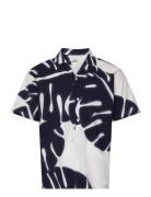 Jprblapalma Resort Shirt S/S Sn Tops Shirts Short-sleeved White Jack & J S