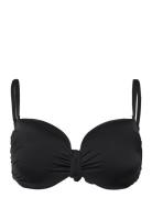 Swim Bra Reese Knot Swimwear Bikinis Bikini Tops Wired Bikinitops Black Lindex