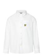 Oxford Shirt Tops Shirts Long-sleeved Shirts White Lyle & Scott