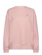 Rel Shield C-Neck Sweat Tops Sweatshirts & Hoodies Sweatshirts Pink GANT