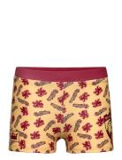 Board Short Swimwear Night & Underwear Underwear Underpants Yellow Harry Potter