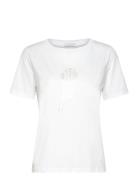 T-Shirt With Wing Tops T-shirts & Tops Short-sleeved White Coster Copenhagen