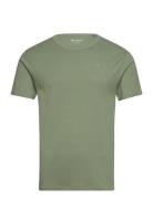 Style Allen Tops T-Kortærmet Skjorte Green MUSTANG