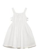 Dress Dresses & Skirts Dresses Casual Dresses Sleeveless Casual Dresses White United Colors Of Benetton
