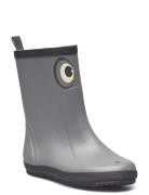 Wellies - Front Print Shoes Rubberboots High Rubberboots Grey CeLaVi