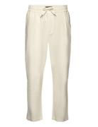 Barcelona Cotton / Linen Pants Bottoms Trousers Casual Cream Clean Cut Copenhagen