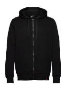 Hmllegacy Zip Hoodie Sport Sweatshirts & Hoodies Hoodies Black Hummel