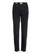 Slfamy Hw Slim Beauty Bla Jeans U Noos Bottoms Jeans Slim Black Selected Femme