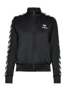 Hmlnelly 2.0 Zip Jacket Sport Sweatshirts & Hoodies Sweatshirts Black Hummel