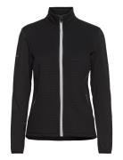 Lds Scramble Fullzip Fleece Sport Sweatshirts & Hoodies Fleeces & Midlayers Black Abacus