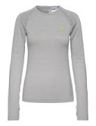 Hmlgg12 Training Seamless L/S Woman Sport T-shirts & Tops Long-sleeved Grey Hummel