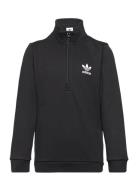 Adicolor Half-Zip Sweatshirt Sport Sweatshirts & Hoodies Sweatshirts Black Adidas Originals