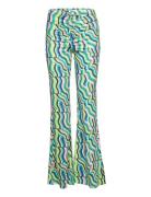 Trousers Bottoms Trousers Flared Multi/patterned Barbara Kristoffersen By Rosemunde