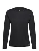 Core Run Long Sleeve Sport T-shirts & Tops Long-sleeved Black New Balance