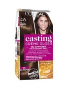 L'oréal Paris Casting Creme Gloss 418 Choco Mocha Beauty Women Hair Care Color Treatments Nude L'Oréal Paris