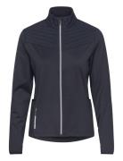 Lds Gleneagles Thermo Midlayer Sport Sweatshirts & Hoodies Fleeces & Midlayers Navy Abacus