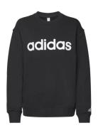 W Lin Ft Swt Sport Sweatshirts & Hoodies Sweatshirts Black Adidas Sportswear