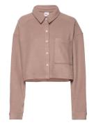 Cl Wde Fleece Layer In Sport Sweatshirts & Hoodies Fleeces & Midlayers Pink Reebok Classics