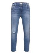 K Mily St Raw Jeans Bottoms Jeans Skinny Jeans Blue Kids Only