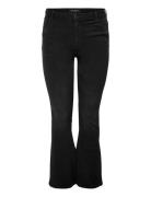 Carsally Hw Flared Jeans Bj165 Bottoms Jeans Flares Black ONLY Carmakoma