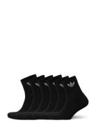 Mid Ankle Sock 6 Pair Pack Sport Socks Footies-ankle Socks Black Adidas Originals