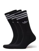 High Crew Sock 3 Pair Pack Sport Socks Regular Socks Black Adidas Originals