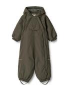 Snowsuit Adi Tech Outerwear Coveralls Snow-ski Coveralls & Sets Khaki Green Wheat