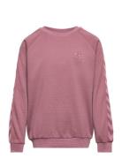 Hmlwong Sweatshirt Sport Sweatshirts & Hoodies Sweatshirts Pink Hummel