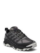 Women's Speed Eco Wp - Charcoal/Orc Sport Sport Shoes Outdoor-hiking Shoes Multi/patterned Merrell